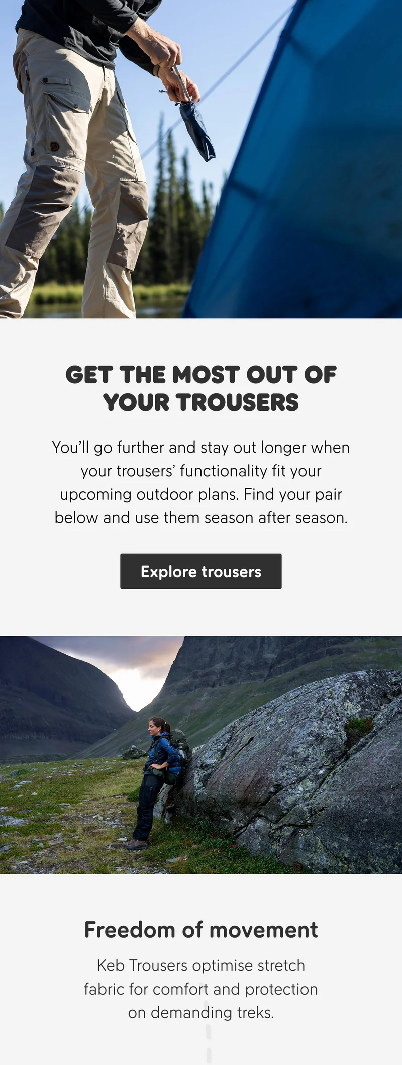 Outdoor & Trekking Trousers