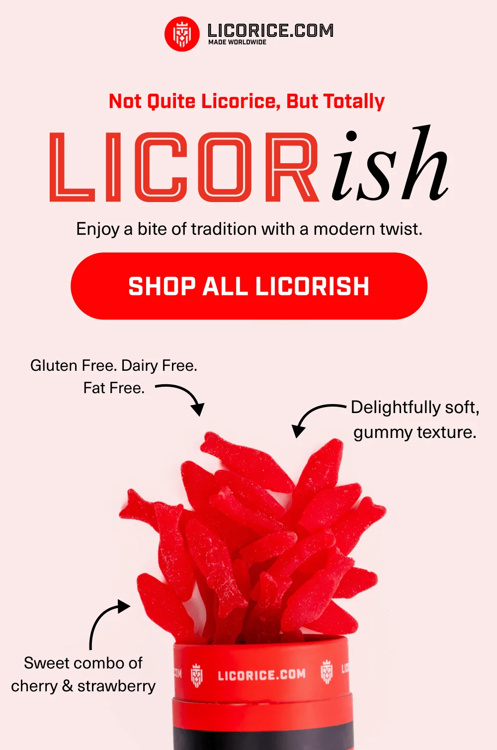 Introducing, Licorish! A bite of tradition with a modern twist!