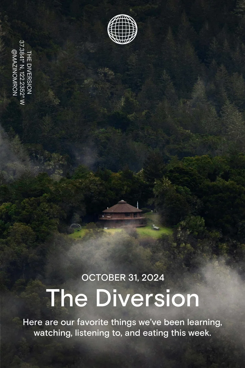 Western Rise: October 31, 2024 - The Diversion - Here are our favorite things we’ve been learning, watching, listening to, and eating this week.Western Rise: July 11, 2024 - The Diversion - Here are our favorite things we’ve been learning, watching, listening to, and eating this week.