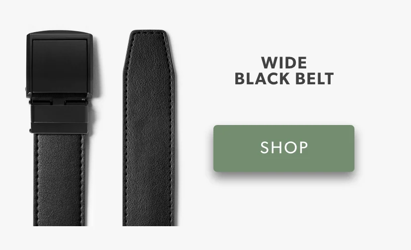 Wide Black Belt Wide Black Belt