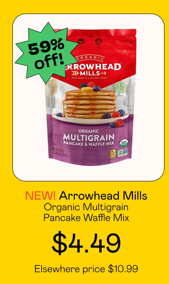 Organic Multigrain Pancake Waffle Mix