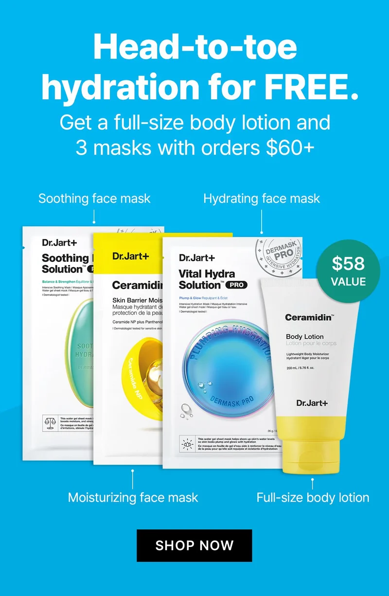 Calling all sensitive skin types. Get 3 free Cicapair full sizes with orders $65+.