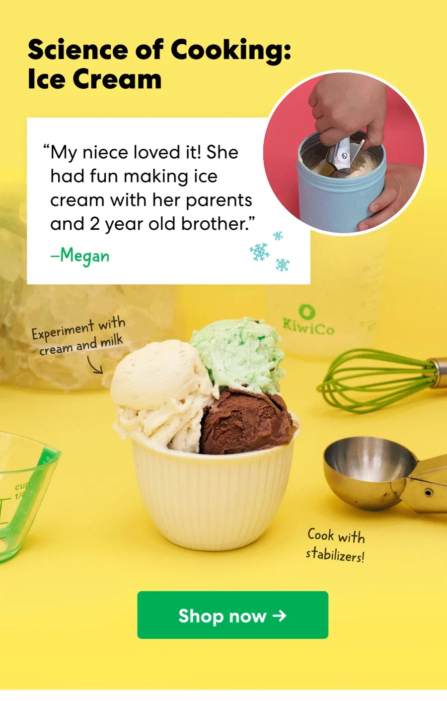Science of Cooking: Ice Cream