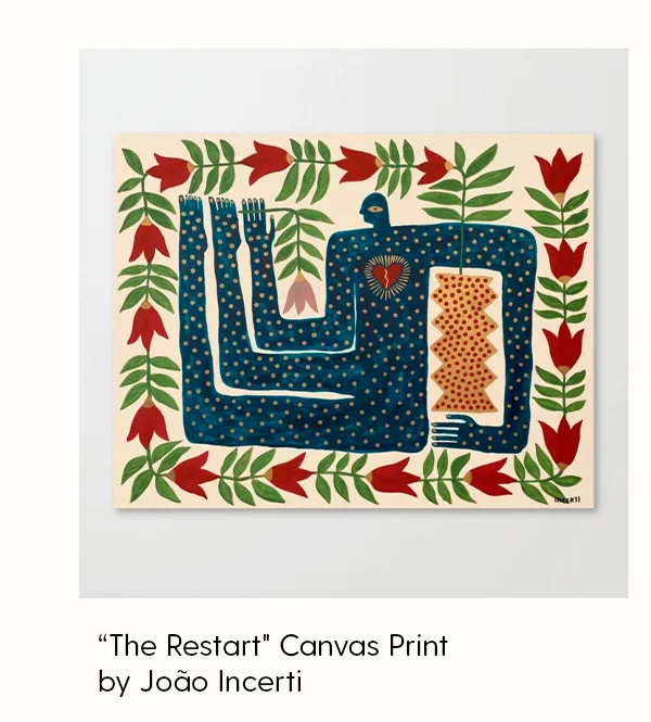 The Restart Canvas Print by João Incerti