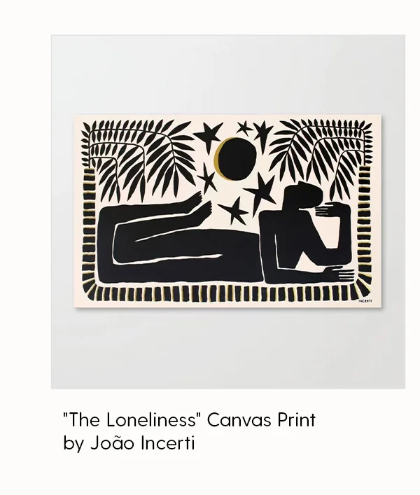 The Loneliness Canvas Print by João Incerti