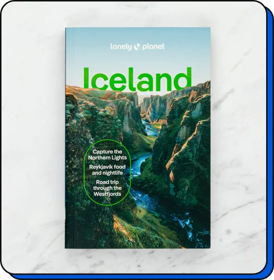 Iceland classic guidebook cover