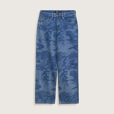 Check-5 Loose Denim Pants