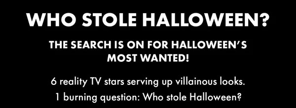 Who stole Halloween?