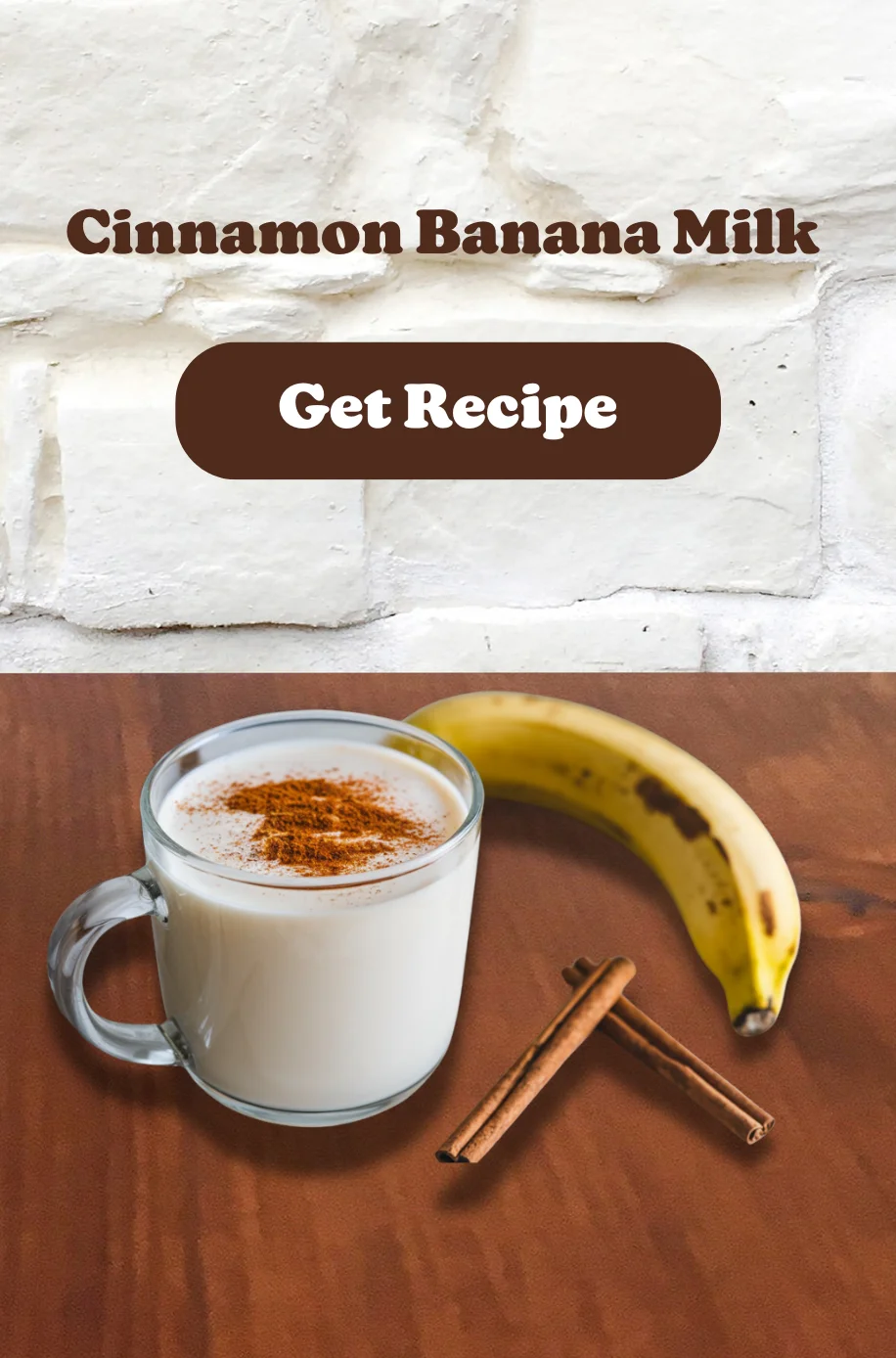 Cinnamon Banana Milk Recipe