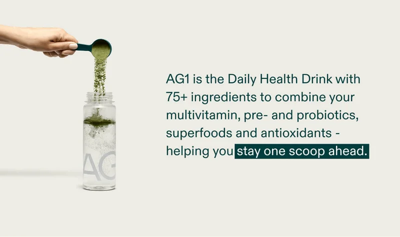 AG1 is the daily health drink