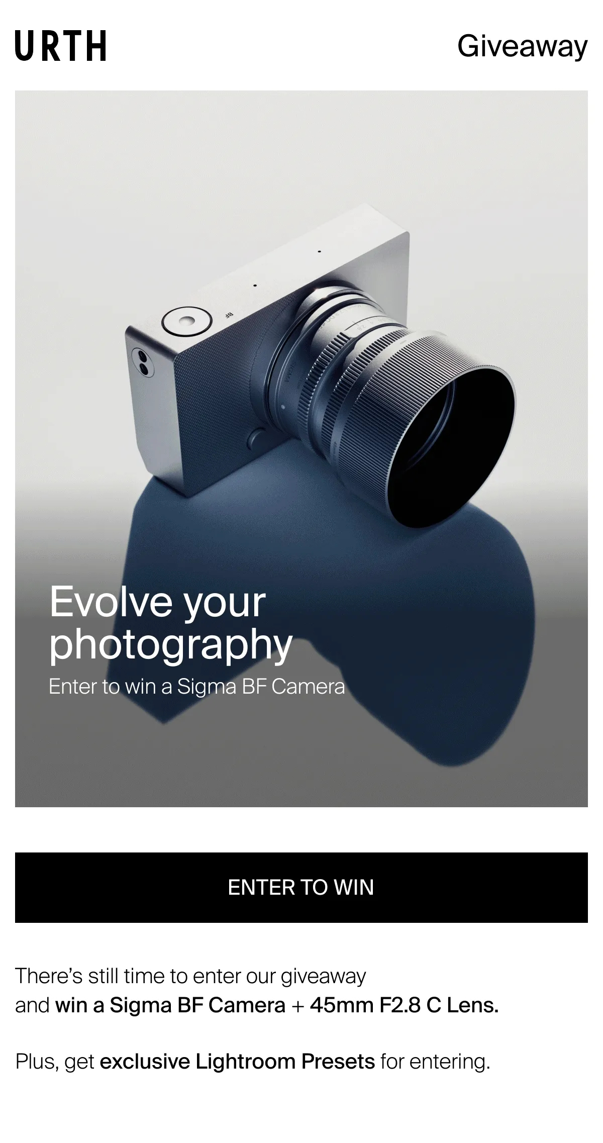 Evolve your photography