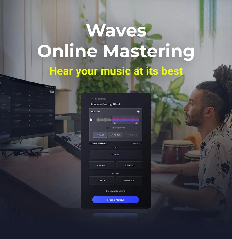 NEW! Waves Online Mastering