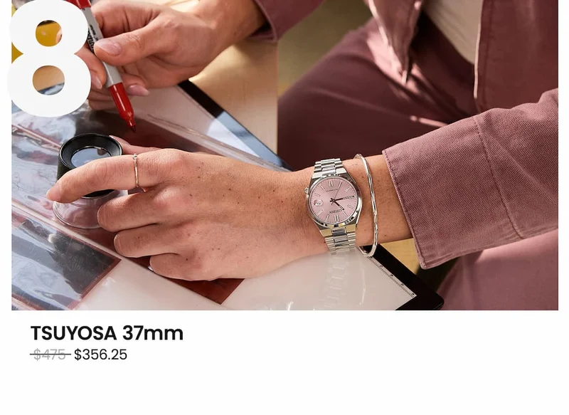 TSUYOSA 37mm WAS: $475  NOW: $356.25