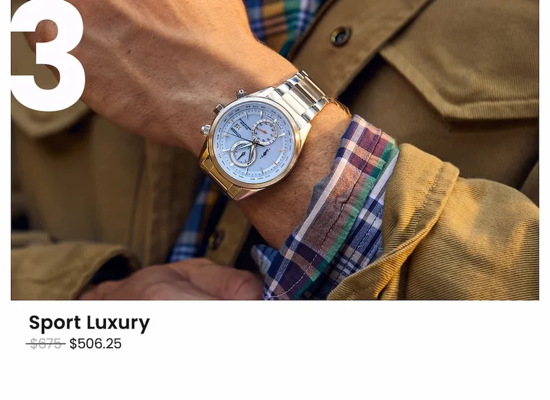 Sport Luxury WAS: $675  NOW: $506.25