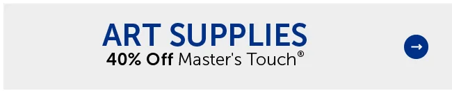Art Supplies - 40% Off Master's Touch®