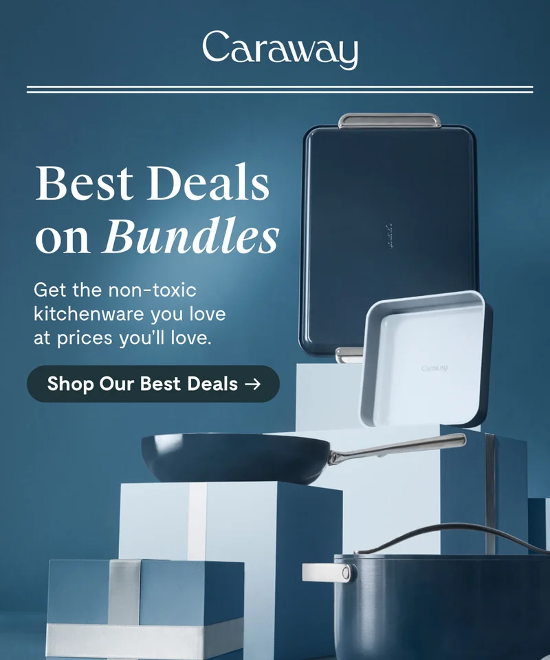 Shop Caraway during our cyber seasons savings event