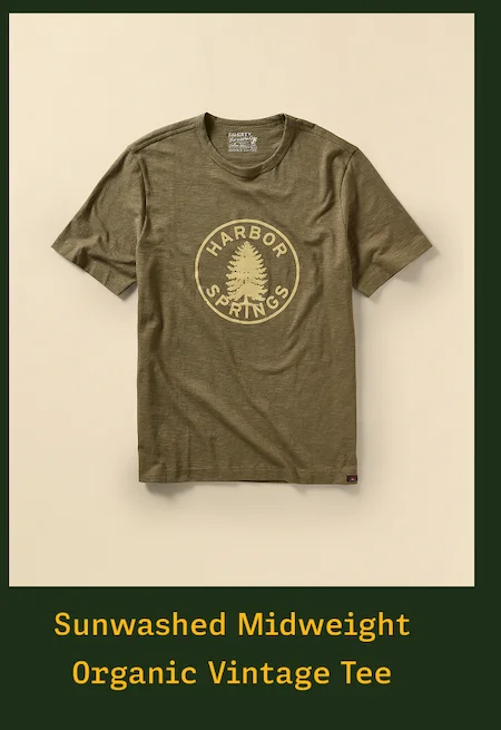 Sunwashed Midweight Organic Vintage Tee