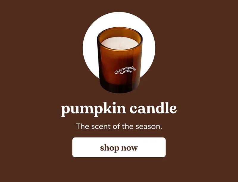 pumpkin spice candle