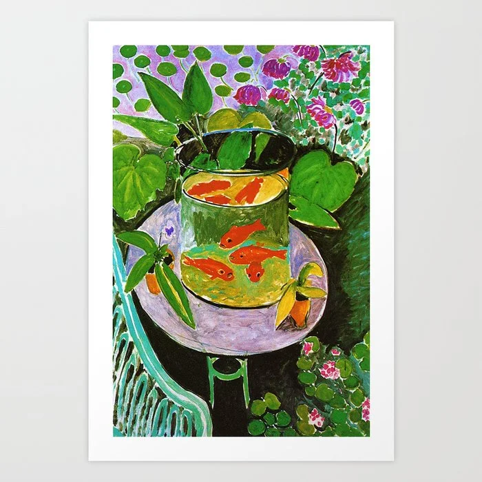 Henri Matisse Goldfish Art Print Art Print