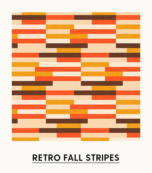 View Retro Fall Stripes