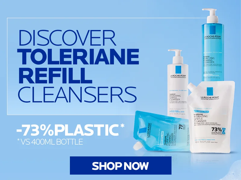 Discover toleriane refill cleansers
