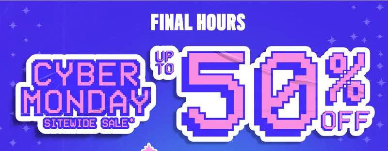 CYBER MONDAY SITEWIDE SALE*