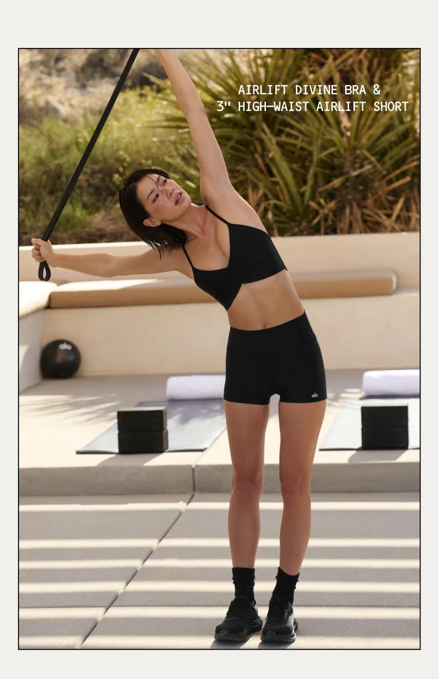 AIRLIFT DIVINE BRA & 3IN HIGH-WAIST AIRLIFT SHORT