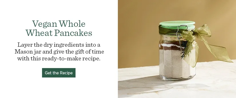 Vegan Whole Wheat Pancakes