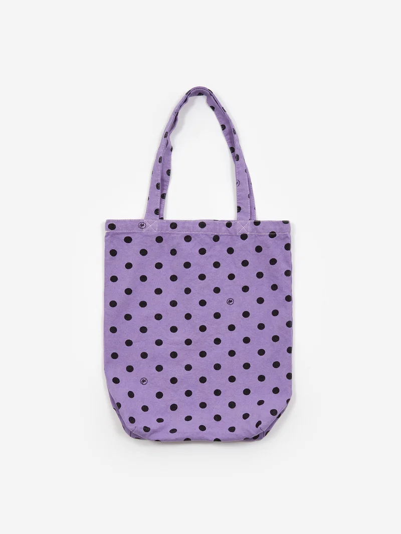 Image of Goodhood Lifestore Small Polka Dot Tote Bag - Lilac