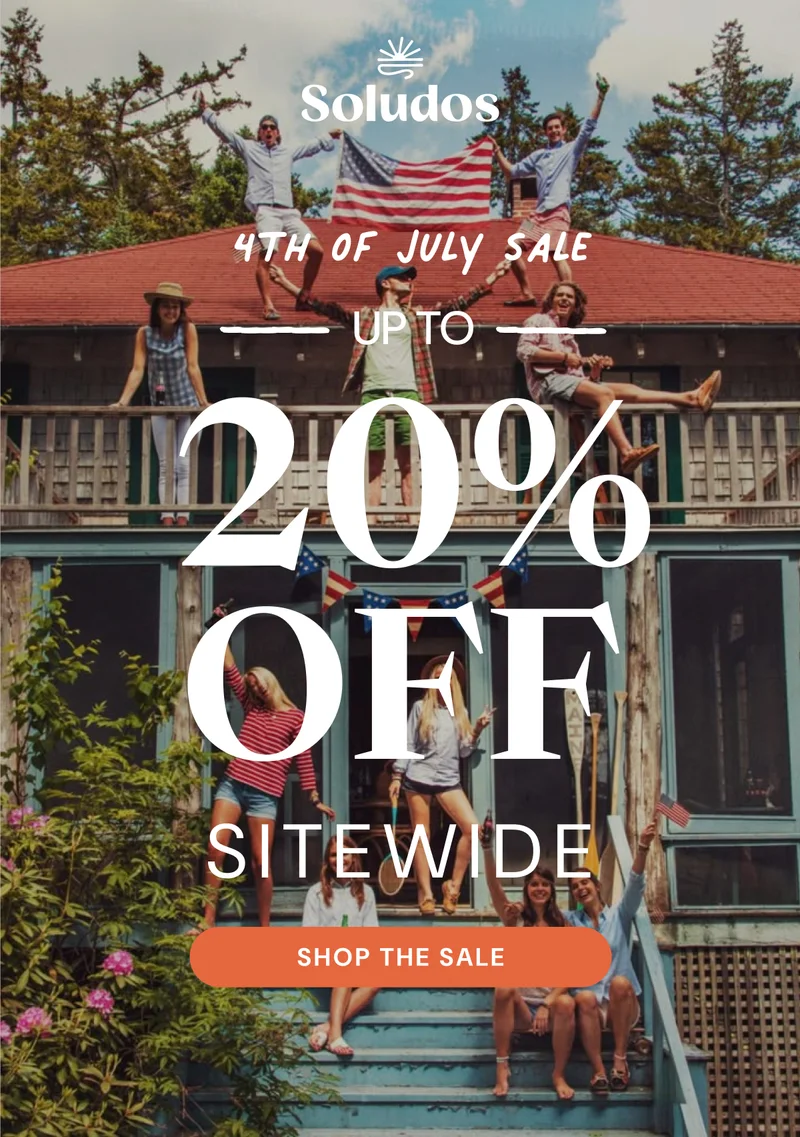 4th Of July Sale. UP TO 20% OFF SITEWIDE. Shop the sale