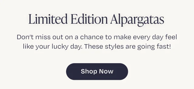 Limited Edition Alpargatas