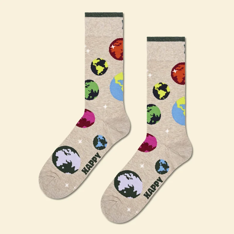 Planet Earth Sock
