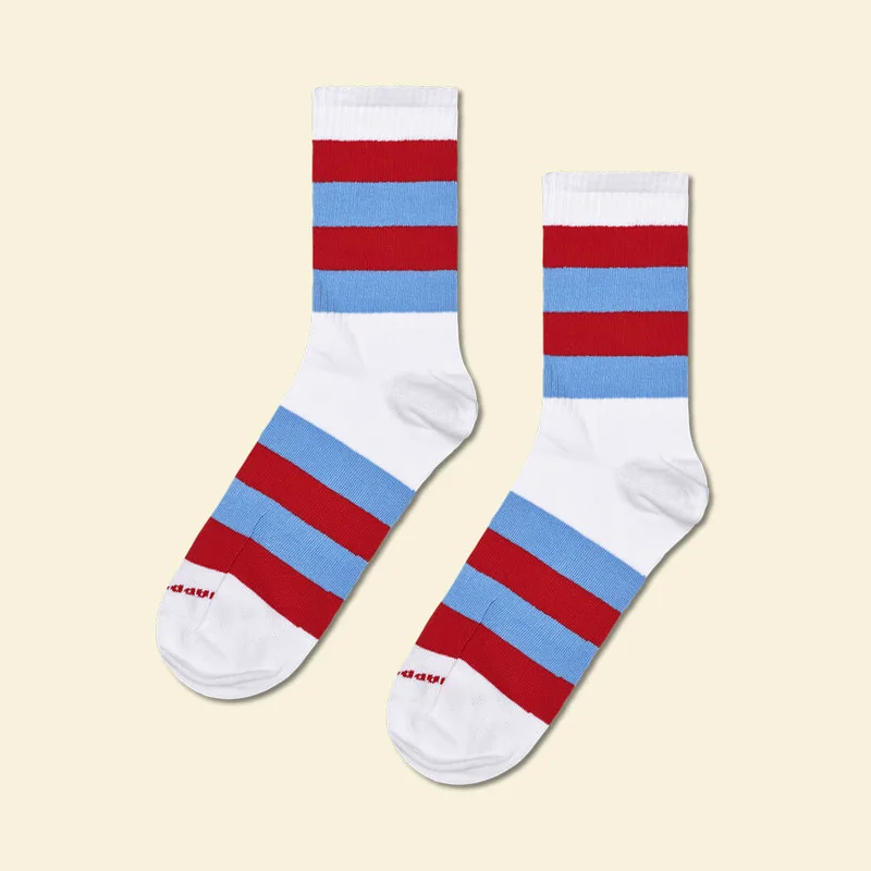 Stripe It 3/4 Crew Sock