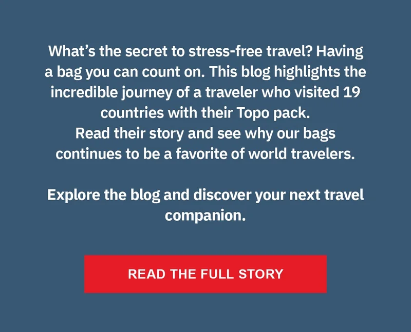 19 Countries, 1 Bag
