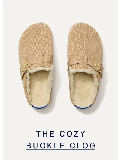 THE COZY BUCKLE CLOG