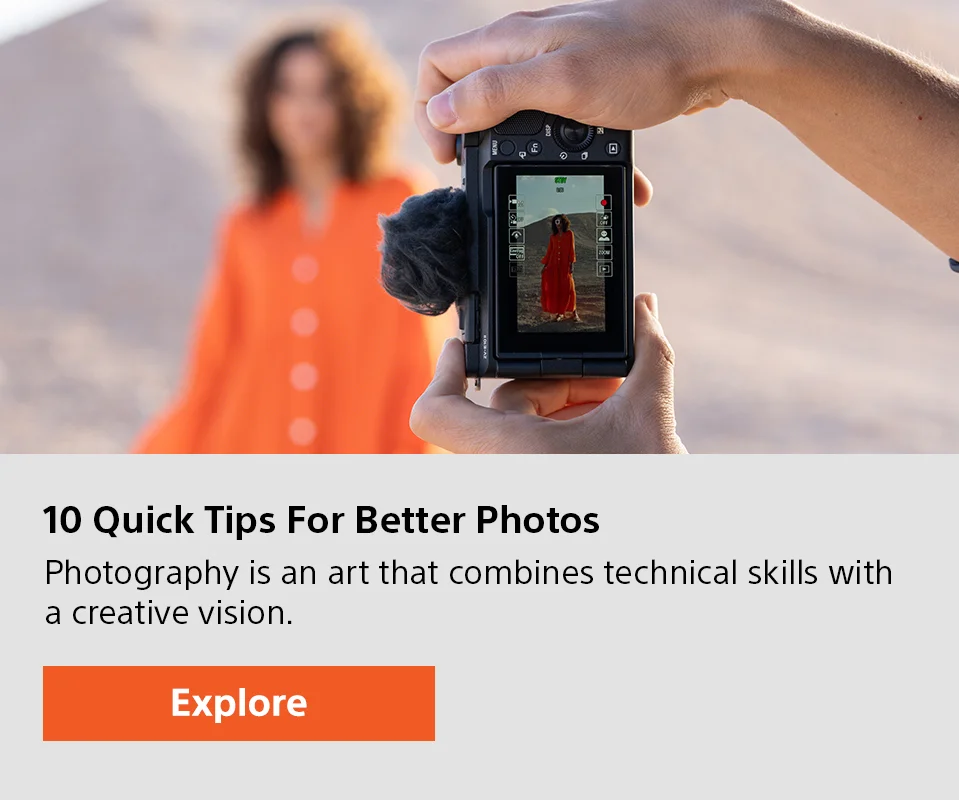 10 Quick Tips For Better Photos | Photography is an art that combines technical skills with a creative vision.  | Explore