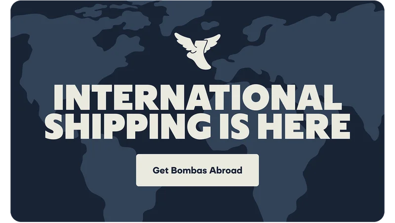 INTERNATIONAL SHIPPING IS HERE | Get Bombas Abroad