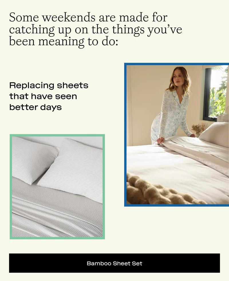 Bamboo Sheet Set - Shop Now