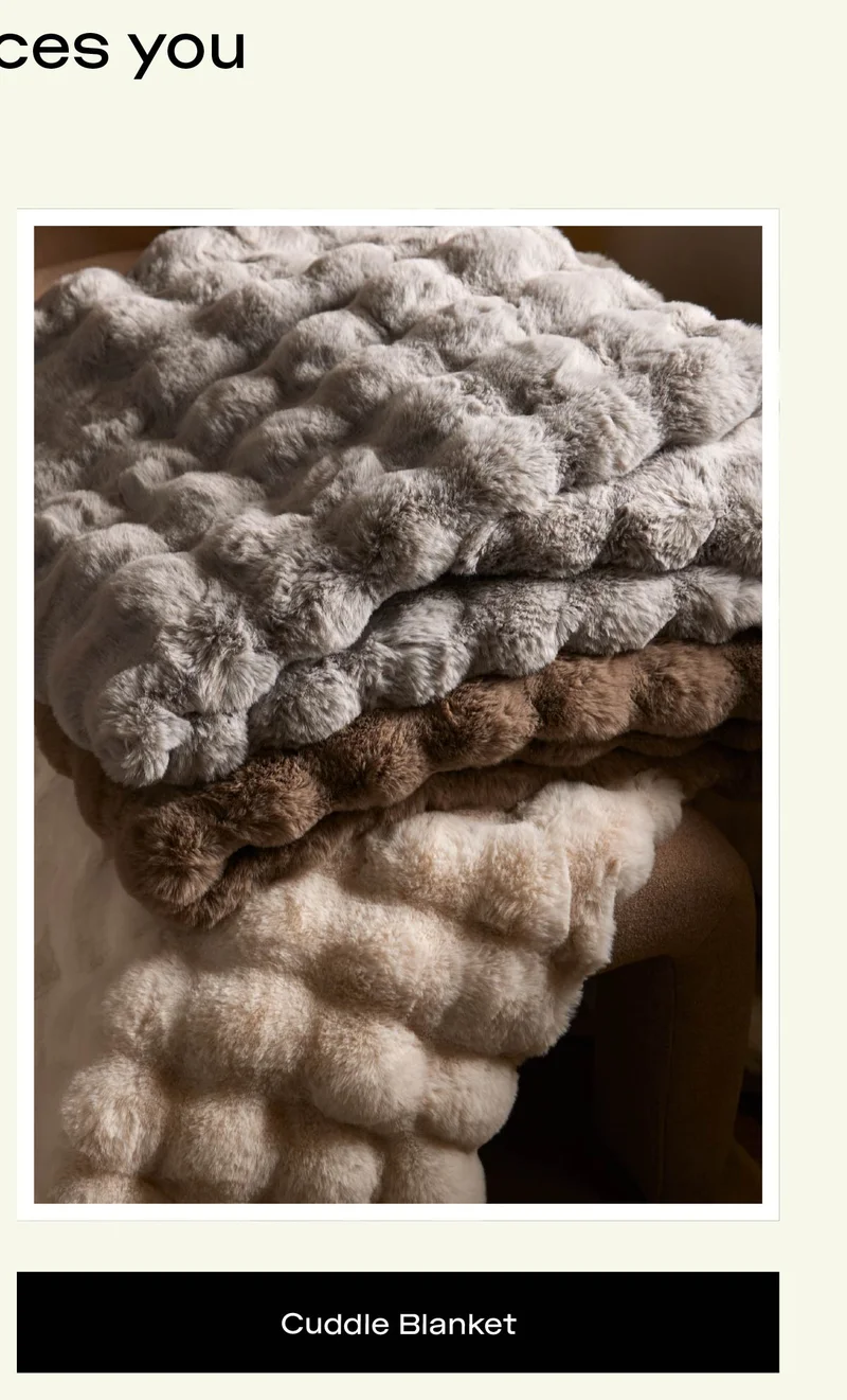 Cuddle Blanket - Shop Now