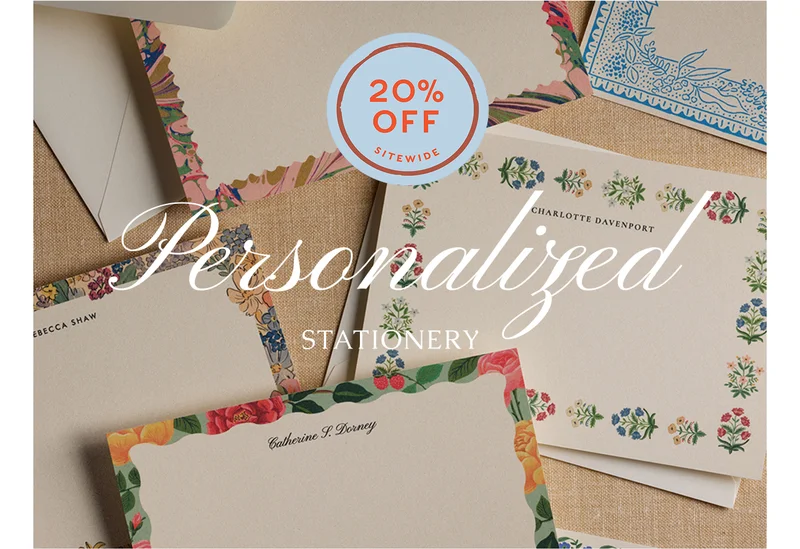 Personalized Stationery