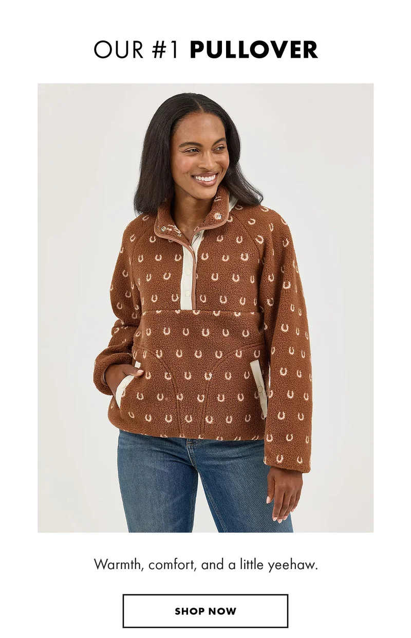 OUR#1 Pullover - Warmth, Comfort, And A Little Yeehaw.