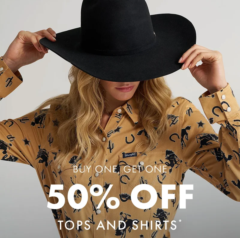 Buy One, Get One: 50% Off - Tops And Shirts*