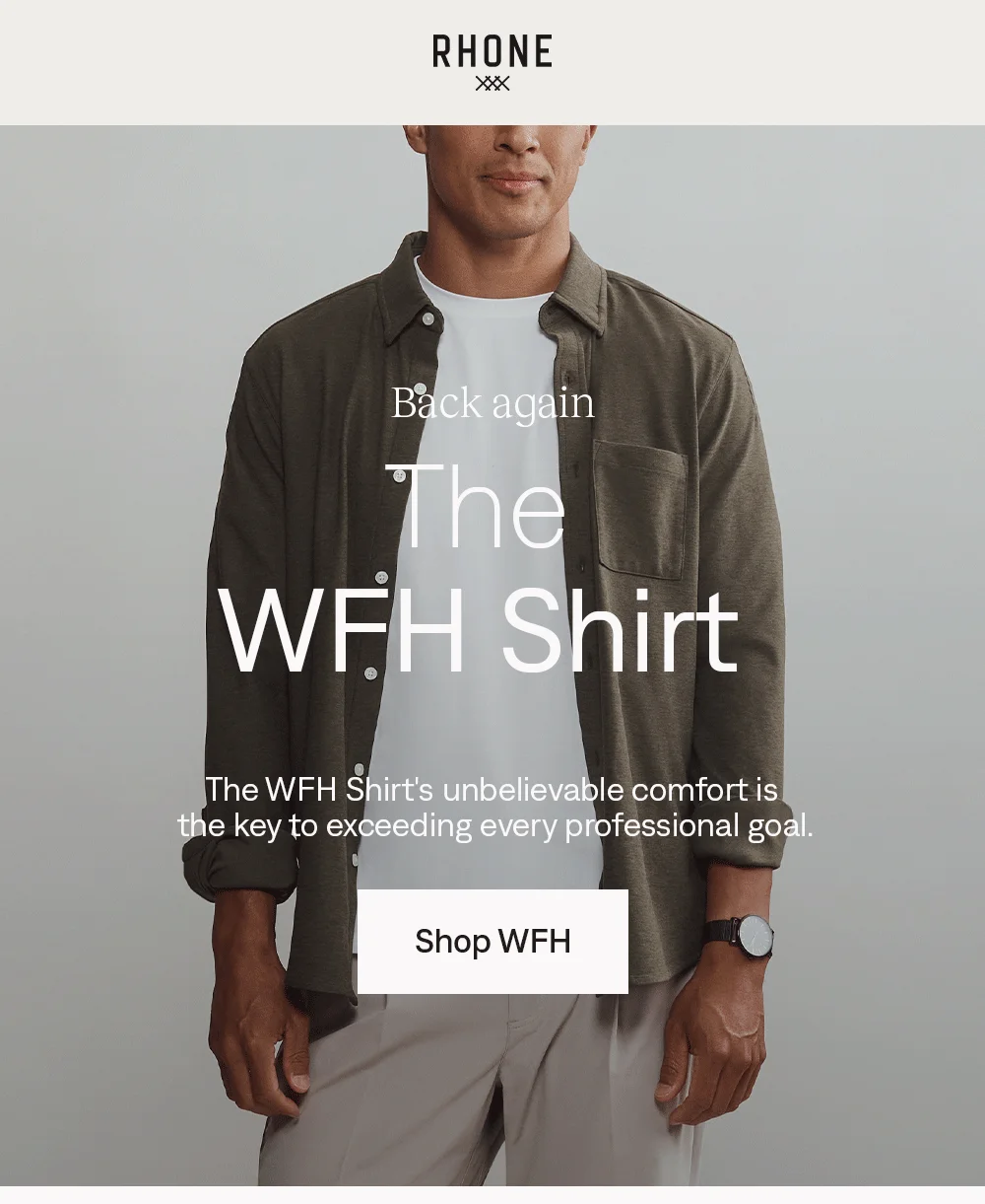 Back again: The WFH Shirt