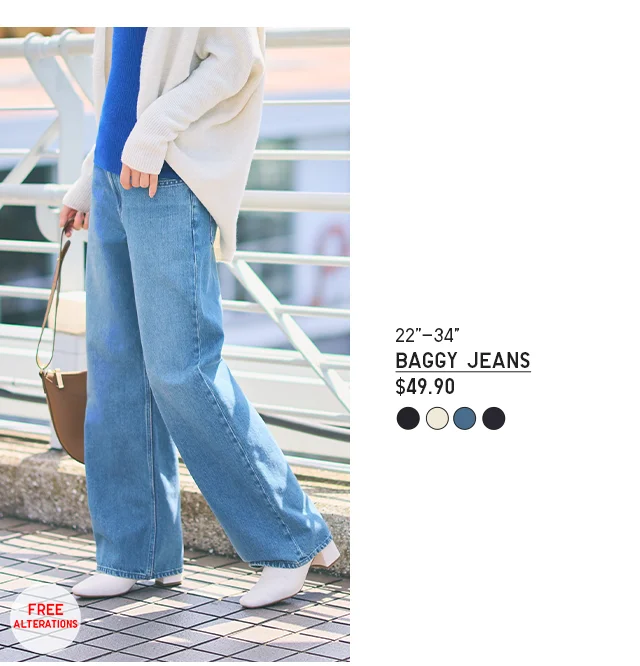 PDP6 - WOMEN BAGGY JEANS