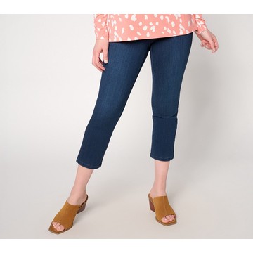 Belle by Kim Gravel Regular Girlfriend Denim Crop Jean