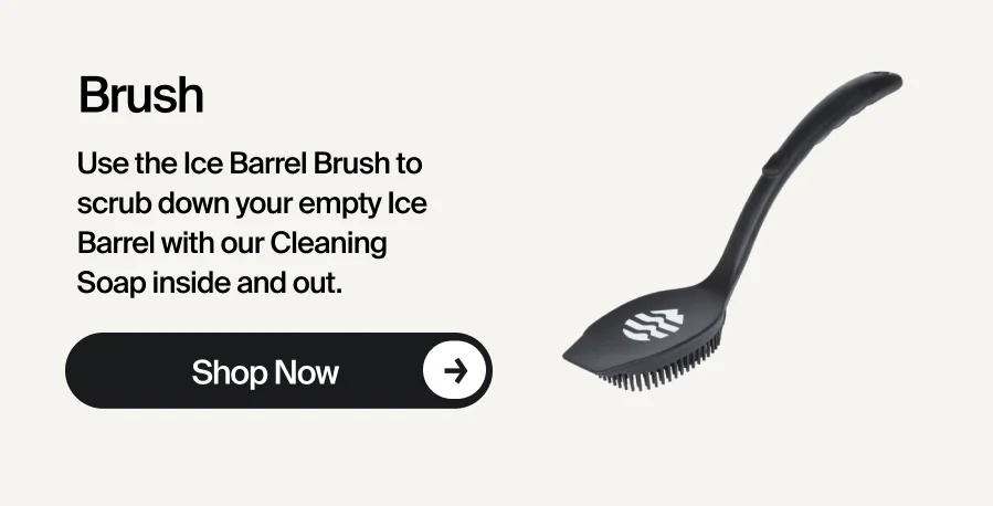 Ice Barrel Cleaning Brush