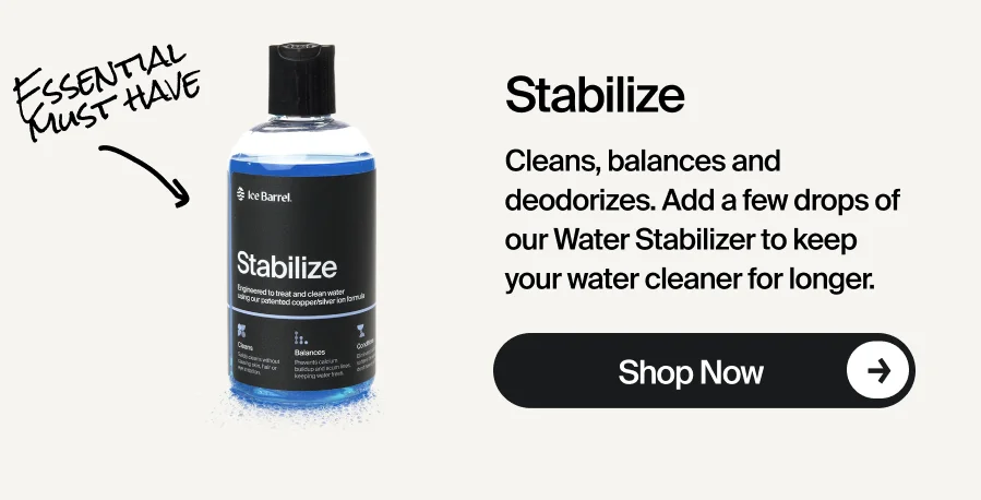 Ice Barrel Water Stabilizer