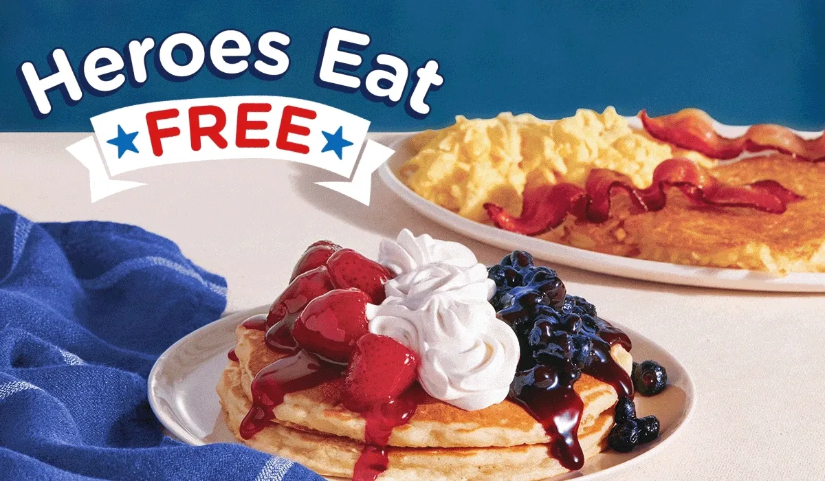 HEROES EAT FREE FROM 7AM-7PM ON NOVEMBER 11