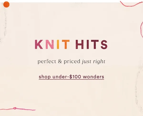 shop under $100 wonders
