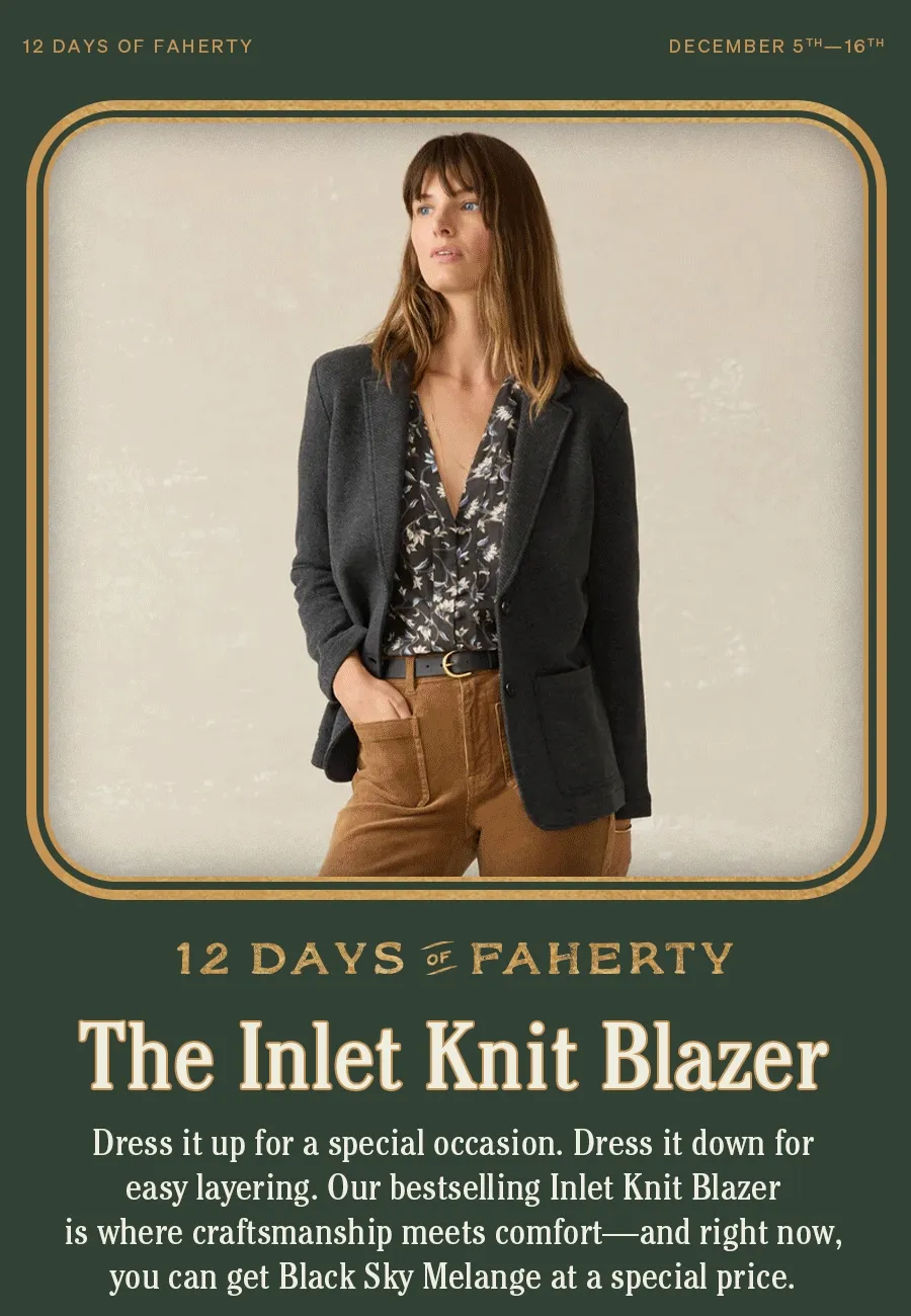 12 Days of Faherty The Holiday Dressed Up Shop